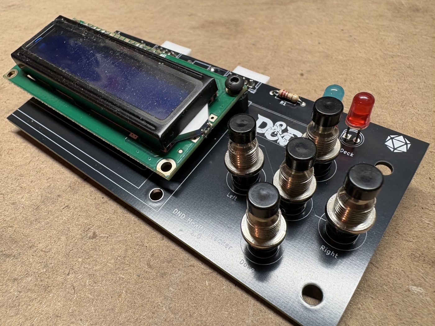 Custom PCB for the stat tracker