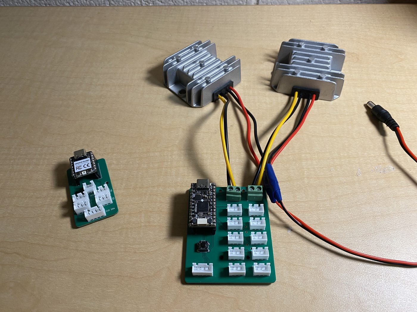 Custom PCBs for the dragon electronics