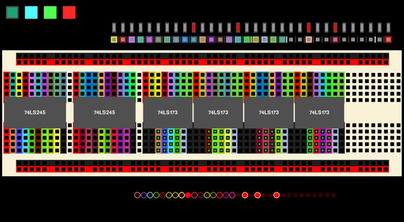 Python application for the programmable breadboard